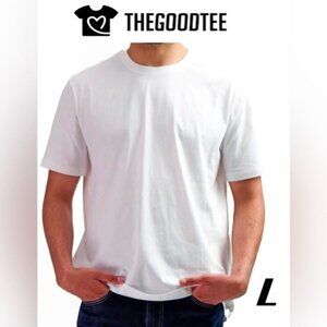 The Good Tee - The Fave & Fair Unisex T-shirt - White. Size: L. NWT (1768)